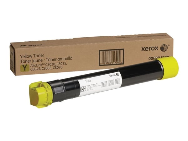 Xerox AltaLink C8030 / C8035 / C8045 / C8055 / C8070 - Gul - original - boks - tonerpatron - for Xerox EC8056; AltaLink C8030, C8030/C8035, C8035, ...