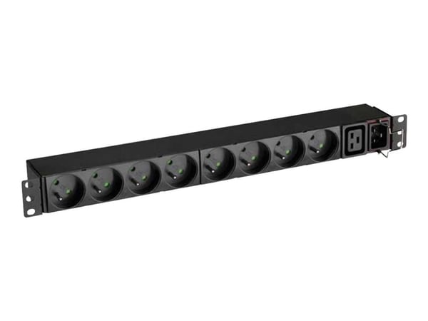 Eaton FlexPDU - Strømfordelerenhet (kan monteres i rack) - AC 220-240 V - 3000 VA - inngang: IEC 60320 C20 16A - utgangskontakter: 9 (IEC-kobling, ...