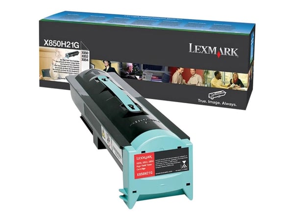 Lexmark X850H21G, 30000 sivua, Musta, 1 kpl