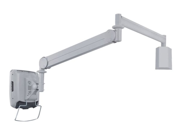 Neomounts FPMA-HAW100 - Brakett - full bevegelse - for LCD-skjerm - medisinsk - hvit - skjermstørrelse: 10"-24" - veggmonterbar