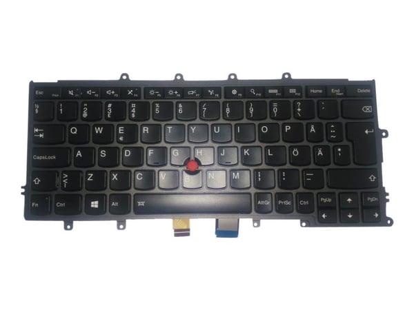 Lite-On - Erstatningstastatur for bærbar PC - med Trackpoint - bakbelysning - QWERTY - Svensk - FRU - for ThinkPad X260