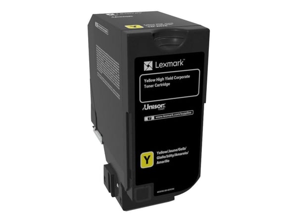 Lexmark 74C2HYE, Keltainen, 1 kpl