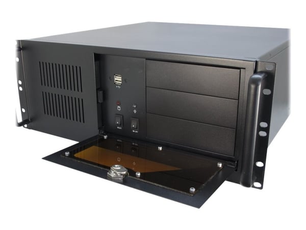 Inter-Tech IPC 4U-4088-S - Rackmonterbar 4U - ATX - ingen strømforsyning (ATX) - USB