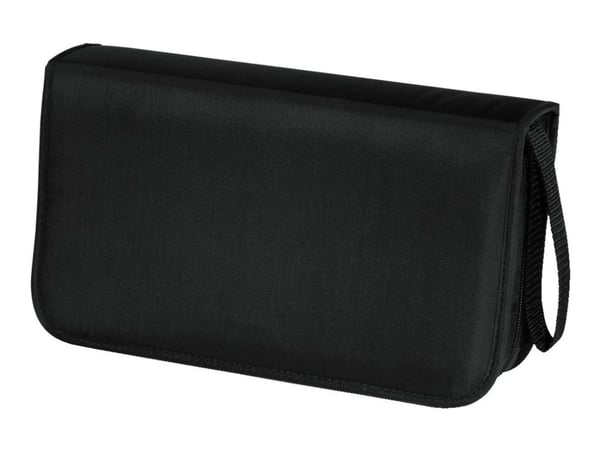 Hama CD Wallet 80 - CD/DVD-levyjen lompakko - 80 levyä - nylon - lajitelma - lajitelma Hama CD Wallet 80 - CD/DVD-levyjen lompakko - 80 levyä - nylon - lajitelma - lajitelma