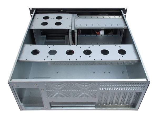 Inter-Tech IPC 4U-4088-S - Rackmonterbar 4U - ATX - ingen strømforsyning (ATX) - USB