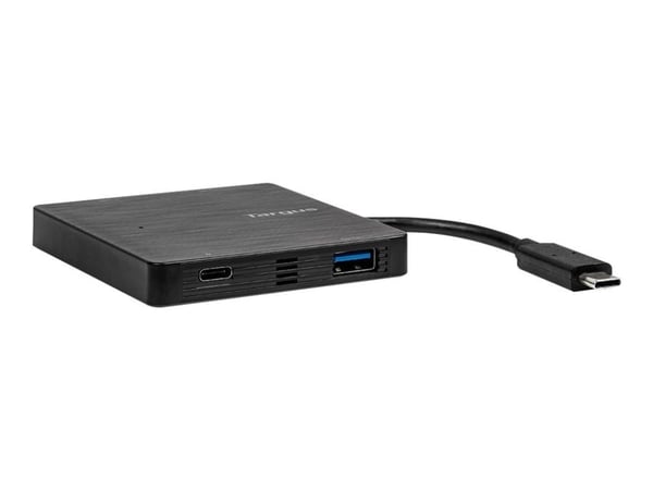 Targus - Hub - 3 x SuperSpeed USB 3.0 + 1 x USB-C 3,1 Gen 1 (strømforsyning) - stasjonær