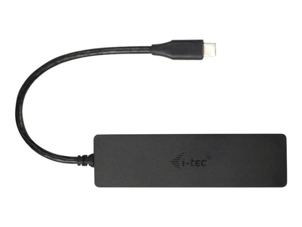 i-Tec USB-C Slim Passive Hub - Hub - 4 x SuperSpeed USB 3.0 - stasjonær