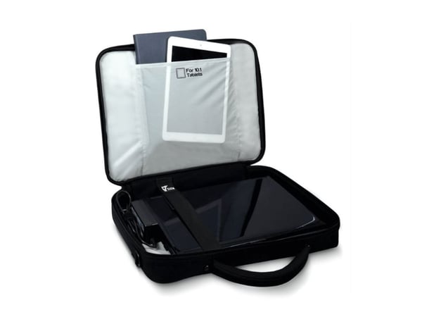 PORT COURCHEVEL Clamshell - Notebookbæreveske - 15.6" - svart