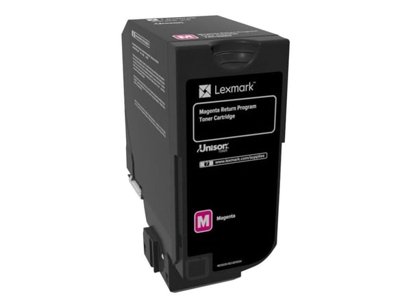 Lexmark 74C20M0, 3000 sivua, Magenta, 1 kpl