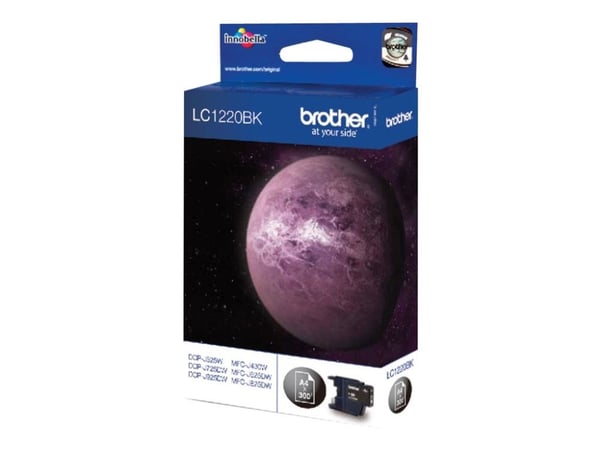 Brother LC1220BK - Svart - original - blekkpatron - for Brother DCP-J525W, DCP-J725DW, DCP-J925DW; MyMio MFC-J825N