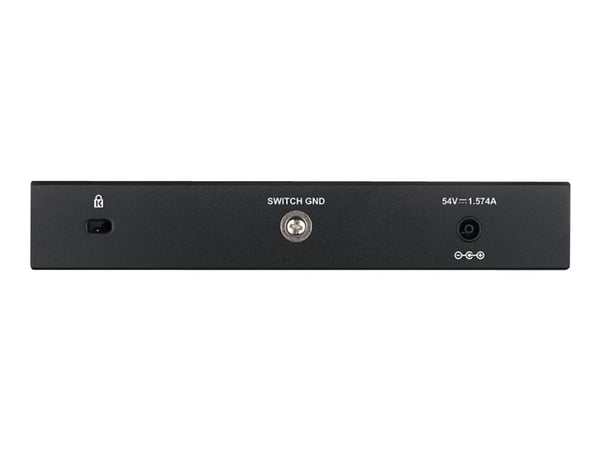 D-Link EasySmart Switch DGS-1100-08P - Switch - Styrt - 8 x 10/100/1000 (PoE) - stasjonær - PoE