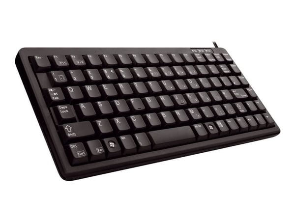 CHERRY G84-4100 Compact Keyboard - Tastatur - PS/2, USB - Storbritannia - svart CHERRY G84-4100 Compact Keyboard - Tastatur - PS/2, USB - Storbritannia - svart