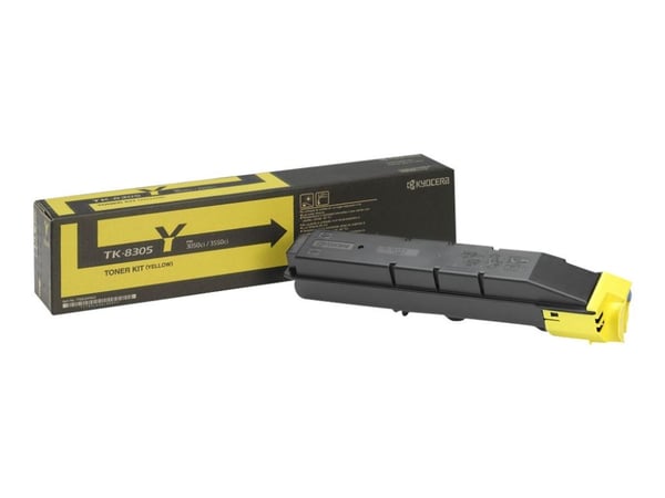 KYOCERA TK-8305Y, 15000 sivua, Keltainen, 1 kpl