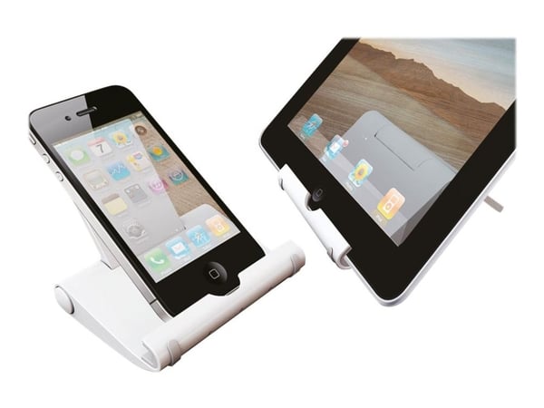 Neomounts NS-MKIT100 - Stativ - tipping - for mobiltelefon/nettbrett - hvit - skrivebord