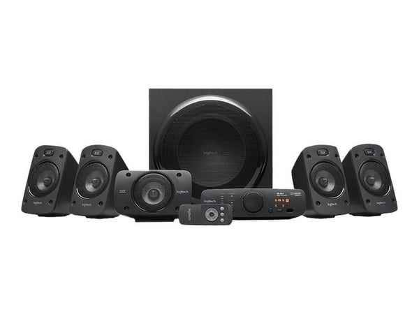 Logitech Z-906 - Høyttalersystem - for hjemmeteater - 5,1 kanaler - 500 watt (Total)
