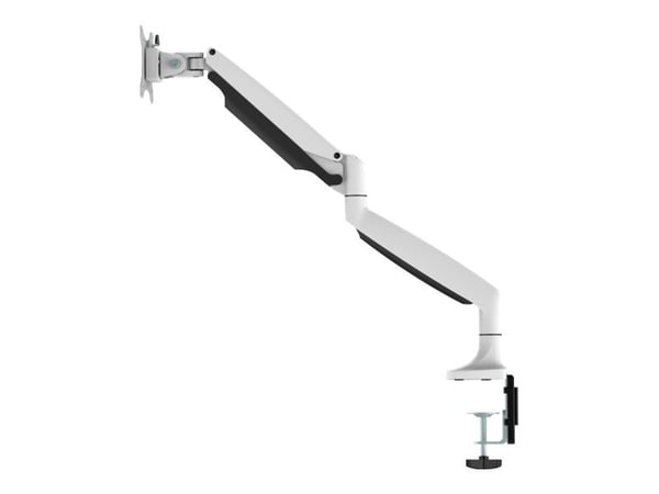 Neomounts NM-D750 - Monteringssett - full bevegelse - for LCD-skjerm - hvit - skjermstørrelse: 10"-32" - klemmemonterbar, malje, skrivebordsmonterbar
