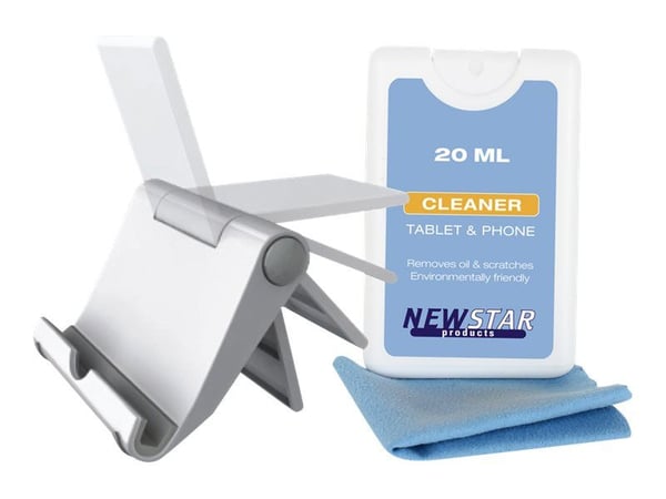 Neomounts NS-MKIT100 - Stativ - tipping - for mobiltelefon/nettbrett - hvit - skrivebord