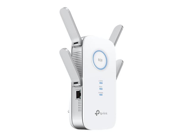 TP-Link AC2600 Wi-Fi Range Extender RE650 - Rekkeviddeutvider for Wi-Fi - 1GbE - Wi-Fi 5 - 2.4 GHz, 5 GHz