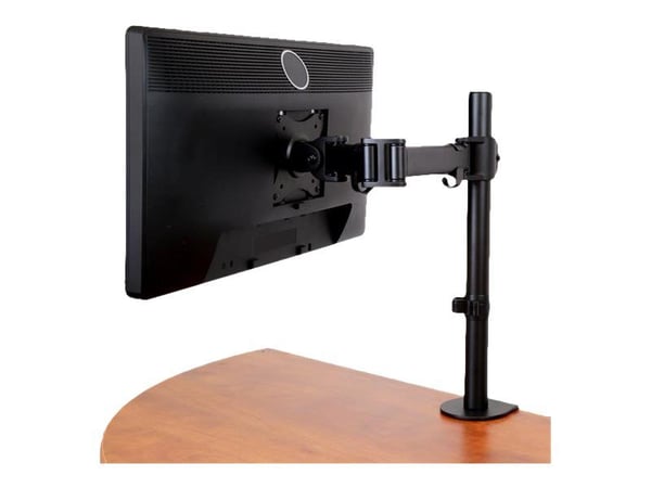 StarTech.com Pöytäkiinnitysnäytön varsi jopa 34" VESA-yhteensopiville näytöille, nivelletty napa-asennusteline yhdellä näytönvarrella, ergonominen ...
