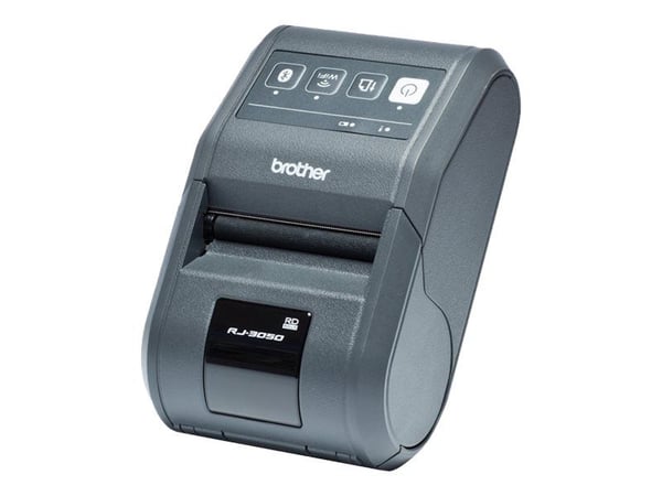 Brother RuggedJet RJ-3050 - Kvitteringsskriver - direktetermisk - Rull (8 cm) - 203 dpi - inntil 127 mm/sek - USB 2.0, Wi-Fi(n), Bluetooth 2.1 EDR