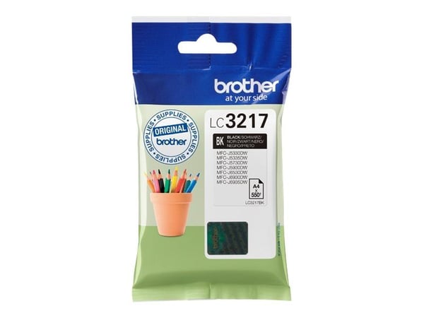 Brother LC3217BK - Svart - original - blekkpatron - for Brother MFC-J5335DW, MFC-J5730DW, MFC-J5930DW, MFC-J6935DW