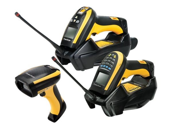 Datalogic PowerScan PM9100 - Strekkodeskanner - portabel - dekodet - RF(433 MHz)