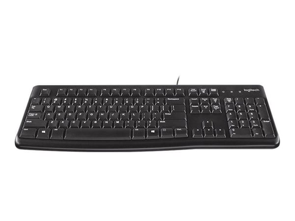 Logitech Desktop MK120 - Tastatur- og mussett - USB - QWERTY - US International