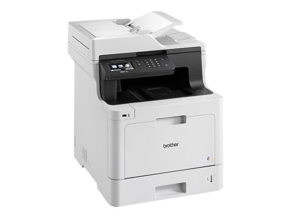 Brother MFC-L8690CDW - Multifunksjonsskriver - farge - laser - A4/Legal (medie) - opp til 31 spm (trykking) - 300 ark - 33.6 kbps - USB 2.0, Gigabi...
