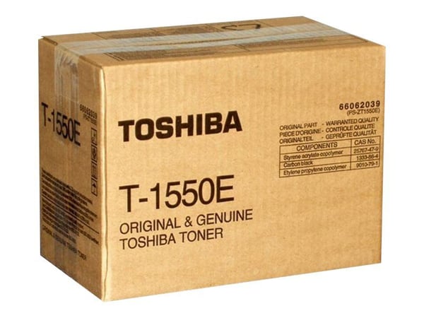 Toshiba T1550E Musta alkuperäinen väriaine (60066062039)