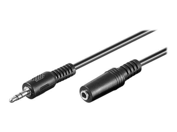 MicroConnect - Lydforlengelseskabel - mini-phone stereo 3.5 mm hunn til mini-phone stereo 3.5 mm hann - 1.5 m