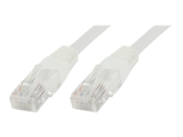 MicroConnect - Nettverkskabel - RJ-45 (hann) til RJ-45 (hann) - 10 m - UTP - CAT 6 - hvit