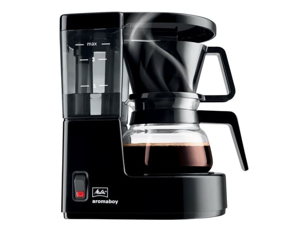 Melitta Aromaboy - Kaffemaskin - 2 kopper - svart