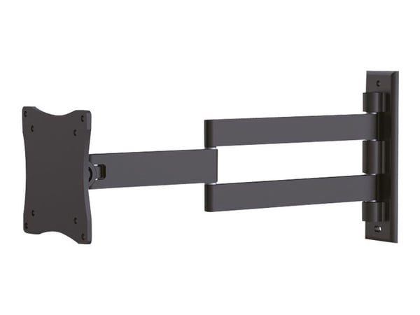 Neomounts FPMA-W830 - Brakett - full bevegelse - for LCD-skjerm - svart - skjermstørrelse: 10"-27" - veggmonterbar