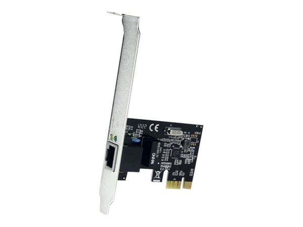 Startech 1 Port PCIe Gigabit Network Server Adapter NIC Card - Dual Profile - Gigabit Desktop Adapter REV E Intel 6 Chip support (ST1000SPEX2) - Ne...