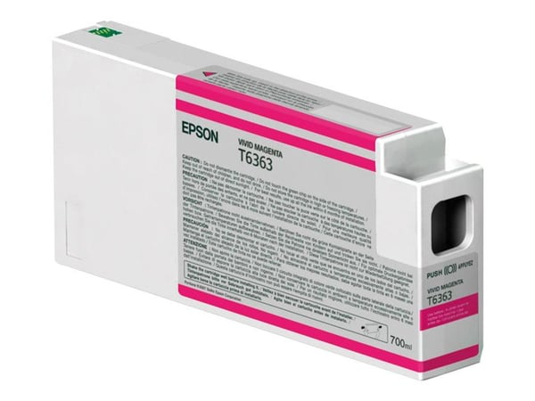 Epson UltraChrome HDR - 700 ml - livlig magenta - original - blekkpatron - for Stylus Pro 7700, Pro 7890, Pro 7900, Pro 9700, Pro 9890, Pro 9900, P...