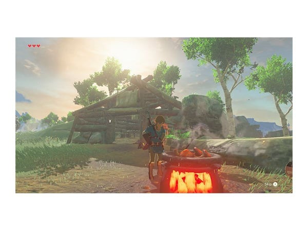 The Legend of Zelda Breath of the Wild - Nintendo Switch - Tysk