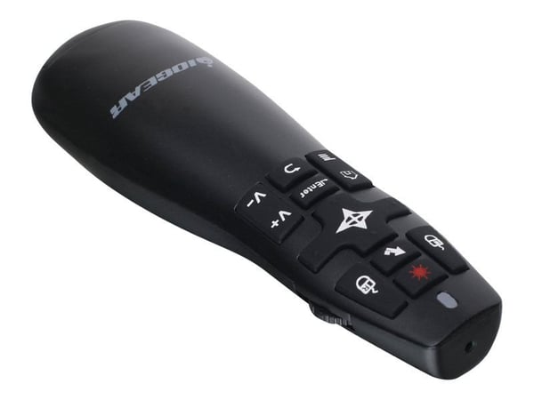 IOGEAR Red Point Pro Presenter Mouse - Presentasjonsfjernstyring - RF