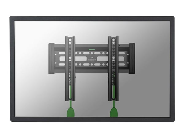 Neomounts NM-W120 - Brakett - fast - for LCD-skjerm - svart - skjermstørrelse: 10"-40" - veggmonterbar