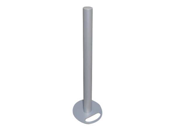 Neomounts FPMA-D935GROMMET - Monteringskomponent (grummetplate, stang) - for LCD-skjerm - sølv - skjermstørrelse: 10"-30" - skrivebord