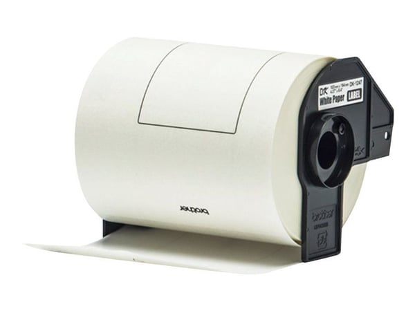 Brother DK-11247 - Svart på hvitt - 103 x 164 mm 180 etikett(er) (1 rull(er) x 180 merkelapper - for P/N: US#QL-1060N
