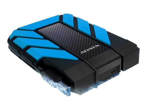 ADATA HD710 Pro - Kiintolevy - 2 TB - ekstern (bærbar) - USB 3.1 - blå