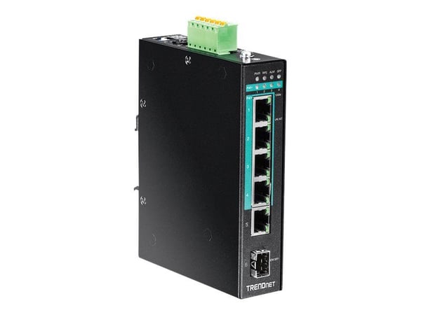 Trendnet TI-PG541, Hallitsematon, L2, Gigabit Ethernet (10/100/1000), Täysin kaksipuolinen, Power over Ethernet -tuki