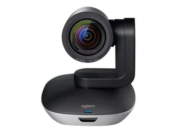 Logitech 960-001057, Ryhmävideoneuvottelujärjestelmä, Full HD, 30 fps, 90°, 10x, Musta, Harmaa