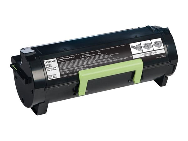 Lexmark 602H, 10000 sivua, Musta, 1 kpl