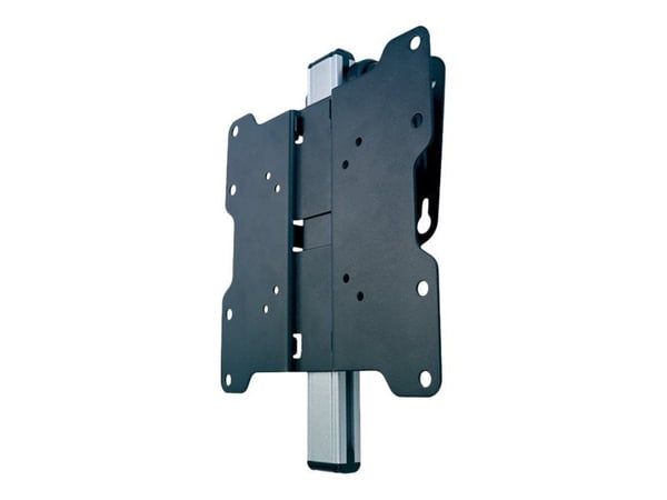 PureMounts PM-Slope-37 - Monteringssett (takmontering, kontaktplate) - for LCD-TV - plastikk, aluminium - svart, sølvgrå - skjermstørrelse: 23"-37"