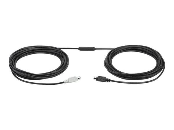 Logitech GROUP - Forlengelseskabel for kamera - PS/2 hann til PS/2 hann - 10 m