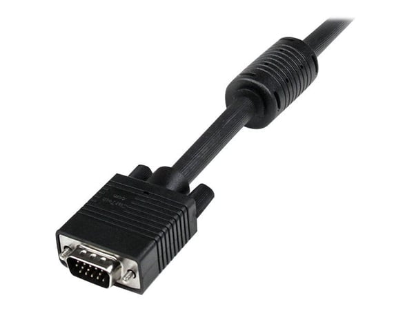 StarTech 1m Coax High Resolution Monitor VGA Cable HD15 M/M - VGA-kabel - HD-15 (VGA) (hann) til HD-15 (VGA) (hann) - 1 m - formstøpt, tommelskruer...