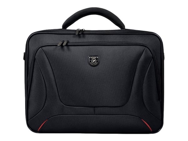 PORT COURCHEVEL Clamshell - Notebookbæreveske - 17.3" - svart