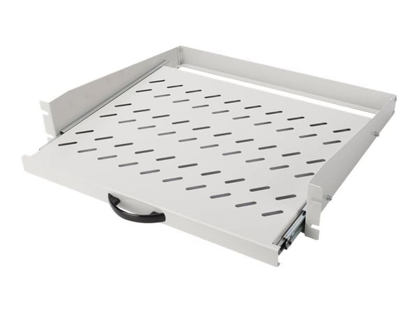 Digitus DN-19-TRAY-2-450, Kehikon hylly, Terästä, Harmaa, 1 kpl
