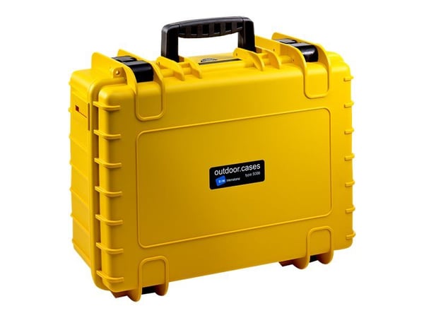 B&W Cases Type 5000, Kova kotelo, Keltainen